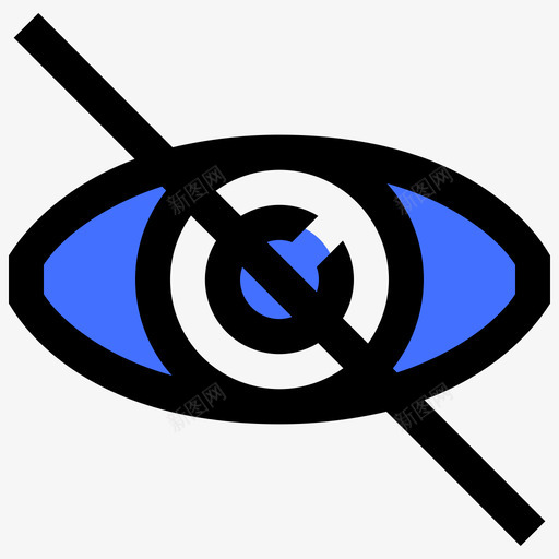 隐形ui57蓝色图标svg_新图网 https://ixintu.com ui 蓝色 隐形