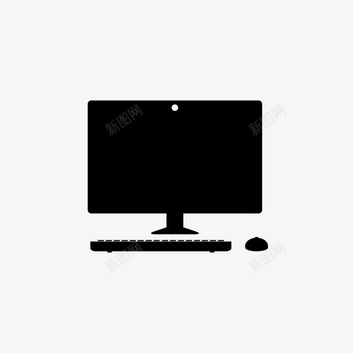 智能pc一体式pc个人计算机图标svg_新图网 https://ixintu.com 一体式 个人 技术 智能 计算机