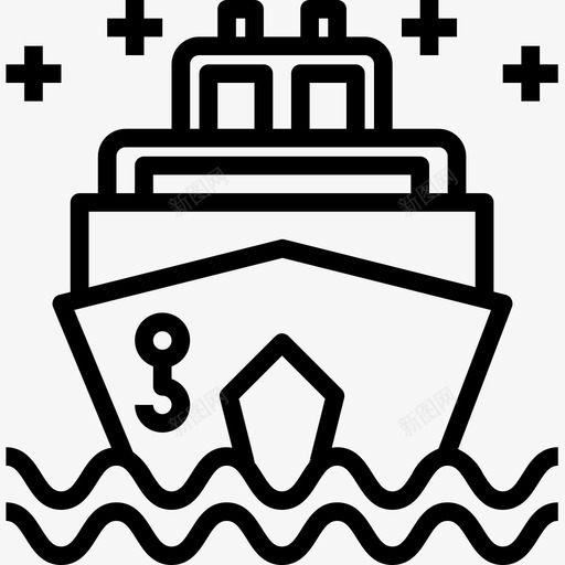 克鲁斯在线营销15线性图标svg_新图网 https://ixintu.com 克鲁斯 在线 线性 营销