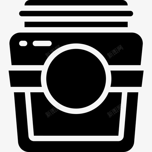 罐子容器2填充图标svg_新图网 https://ixintu.com 填充 容器 罐子