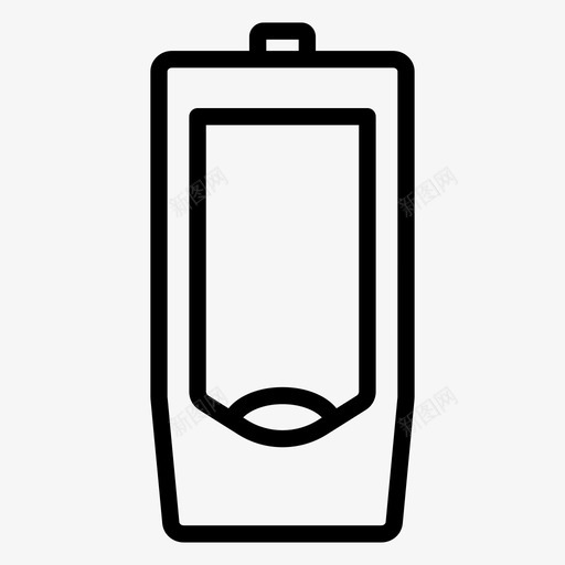小便器浴室盥洗室图标svg_新图网 https://ixintu.com 便器 卫生间 小便 浴室 男厕 盥洗室