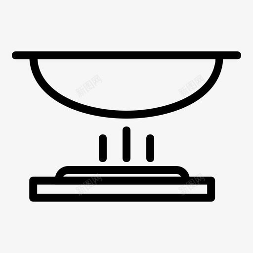 炒锅烹饪炊具图标svg_新图网 https://ixintu.com 厨房 工具 炉子 炊具 炒锅 烹饪