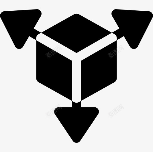 3d思维53填充图标svg_新图网 https://ixintu.com 3d 填充 思维 设计