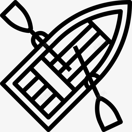 船爱好9直线型图标svg_新图网 https://ixintu.com 爱好 直线 线型