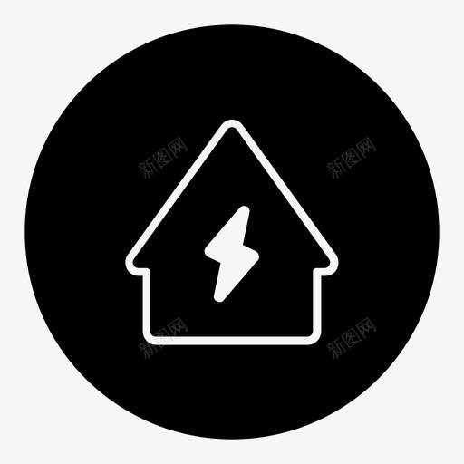 电力能源工业图标svg_新图网 https://ixintu.com 工业 技术 电力 能源