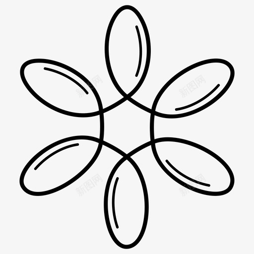 平面元素装饰花卉图标svg_新图网 https://ixintu.com 元素 平面设计 花卉 装饰 装饰品