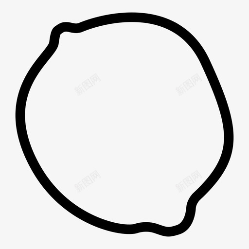 柠檬酸柑橘图标svg_新图网 https://ixintu.com 柑橘 柠檬 水果 食物