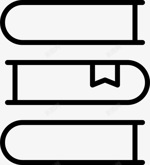 书教育堆图标svg_新图网 https://ixintu.com 大学 教育 每天