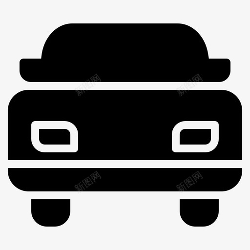 汽车轿车交通工具图标svg_新图网 https://ixintu.com 交通 交通工具 公共 字形 实心 旅行 汽车 轿车
