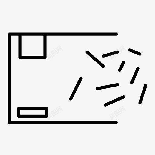 取消订单电子商务产品图标svg_新图网 https://ixintu.com 产品 取消 电子商务 订单 销售