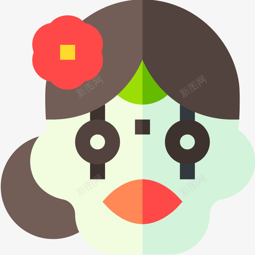 Catrina5May6Flat图标svg_新图网 https://ixintu.com