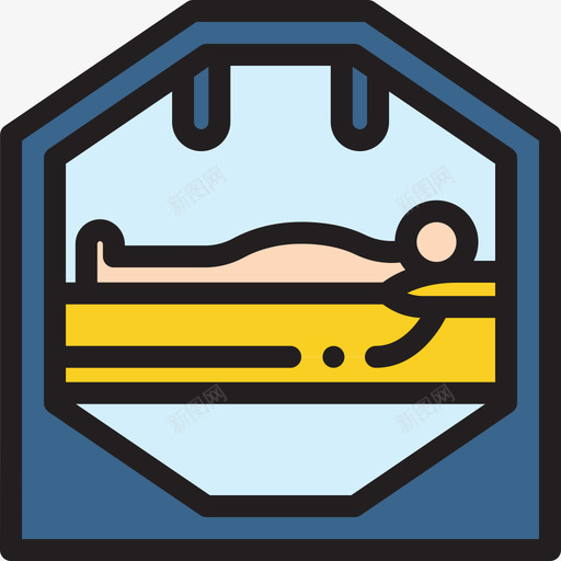 睡眠未来科技12线性色彩图标svg_新图网 https://ixintu.com 未来 睡眠 科技 线性 色彩