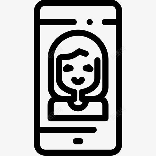 女孩友谊28直系图标svg_新图网 https://ixintu.com 友谊 女孩 直系
