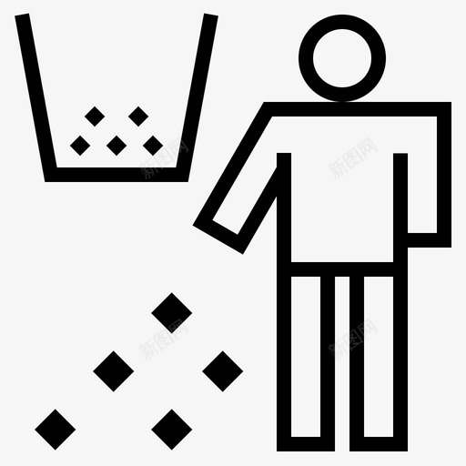 污染掺假肮脏图标svg_新图网 https://ixintu.com 垃圾 掺假 污染 肮脏