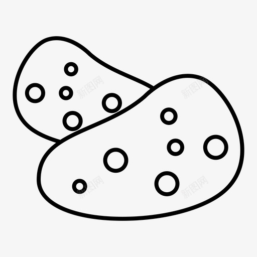 土豆快餐营养图标svg_新图网 https://ixintu.com 土豆 快餐 营养 蔬菜