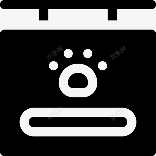 宠物店宠物37已满图标svg_新图网 https://ixintu.com 宠物 已满