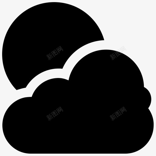 多云的早晨多云的天气白天图标svg_新图网 https://ixintu.com UI 云的 响应 多云 天气 日出 早晨 时间 用户界面 白天