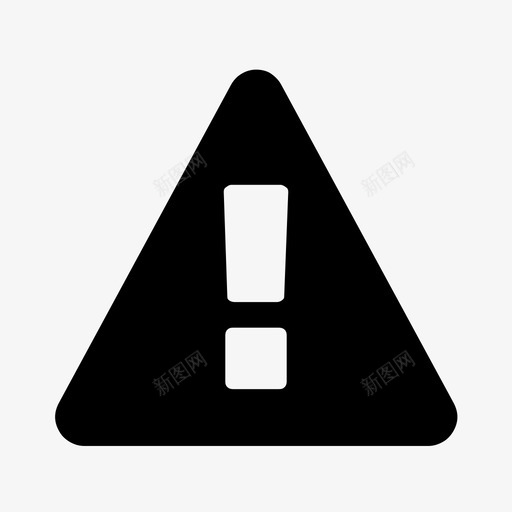 警告注意错误图标svg_新图网 https://ixintu.com 信号 注意 警告 错误