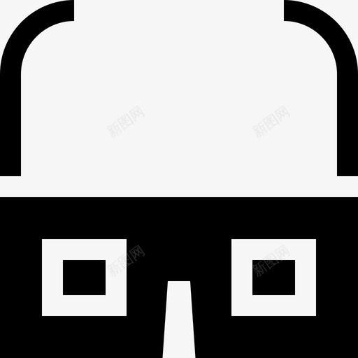 3d眼镜音频和视频21填充图标svg_新图网 https://ixintu.com 3d 填充 眼镜 视频 音频