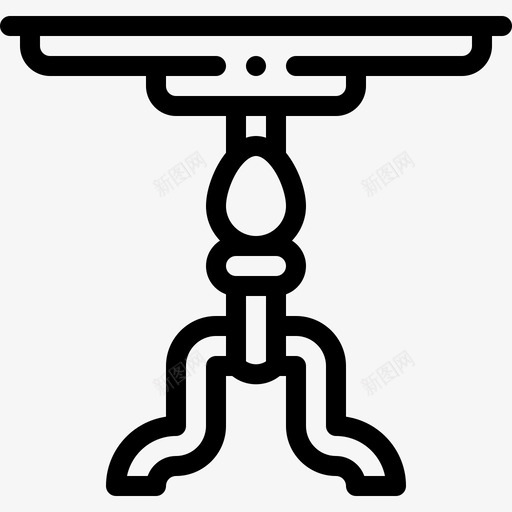 桌子家具42直线型图标svg_新图网 https://ixintu.com 家具 桌子 直线 线型