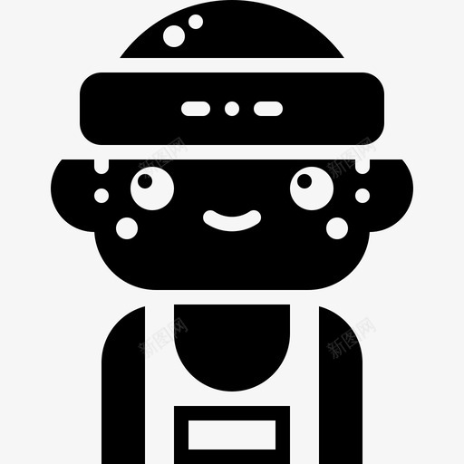 运动员男专业雕文填充图标svg_新图网 https://ixintu.com 专业 填充 运动员 雕文