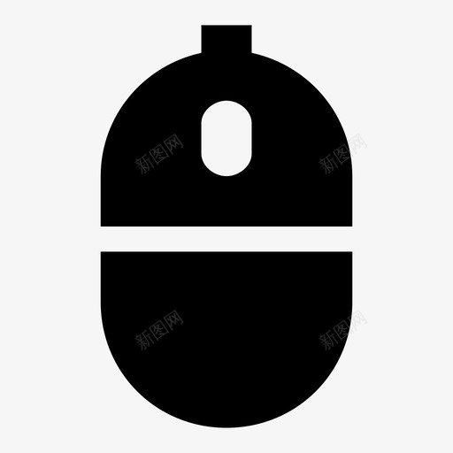 鼠标点击计算机设备图标svg_新图网 https://ixintu.com UI 响应 点击 用户界面 硬件 系统 计算机 设备 输入 附件 鼠标