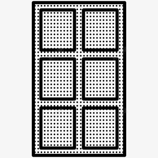 门门虚线图标svg_新图网 https://ixintu.com 虚线