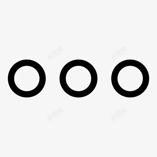 更多点省略号图标svg_新图网 https://ixintu.com 下载 多点 更多 标签 焦点 电源 目标 省略号 菜单 菱形 选项