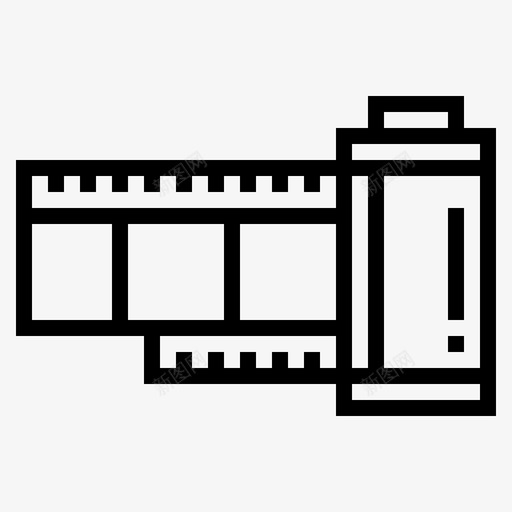 胶卷照相机照片图标svg_新图网 https://ixintu.com 复古 照片 照相 照相机 胶卷