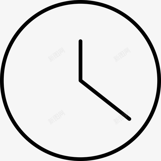 时钟箭头滴答声图标svg_新图网 https://ixintu.com 手表 时钟 时间 滴答声 箭头 静止