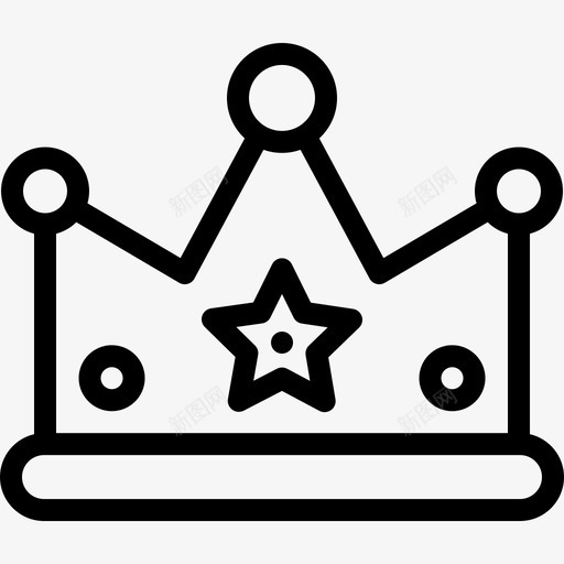 皇冠成功57直系图标svg_新图网 https://ixintu.com 成功 皇冠 直系