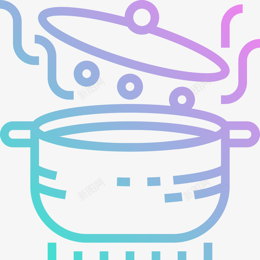 煮沸73号餐厅梯度图标svg_新图网 https://ixintu.com 73号 梯度 煮沸 餐厅