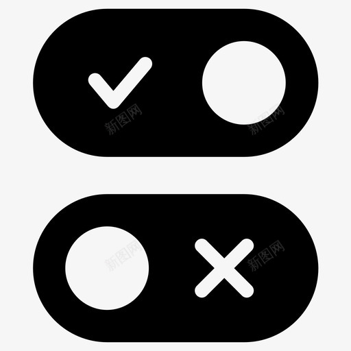 开关关开图标svg_新图网 https://ixintu.com 开关 电源