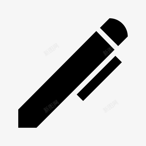 采购产品钢笔圆珠笔钢笔图标svg_新图网 https://ixintu.com 产品 圆珠笔 学习 文具 用品 笔尖 采购 钢笔