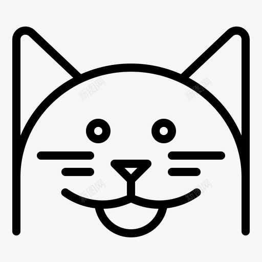 猫动物狗图标svg_新图网 https://ixintu.com 动物 宠物