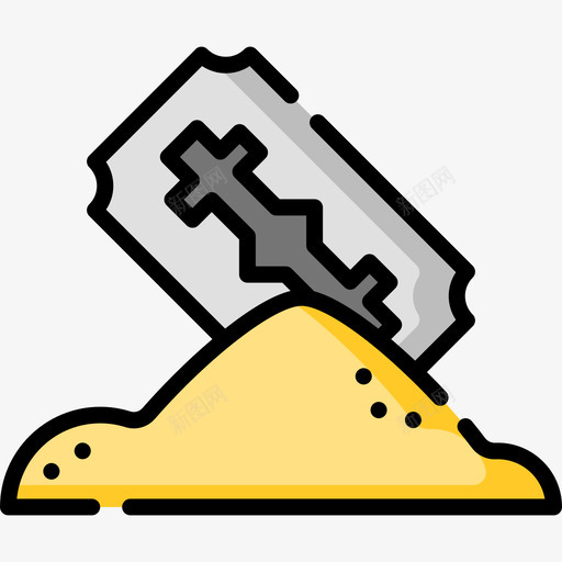 可卡因成瘾2线性颜色图标svg_新图网 https://ixintu.com 可卡因 成瘾 线性 颜色