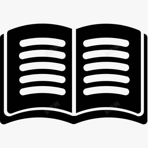 书知识阅读图标svg_新图网 https://ixintu.com 固体 图标 学习 极客 知识 阅读