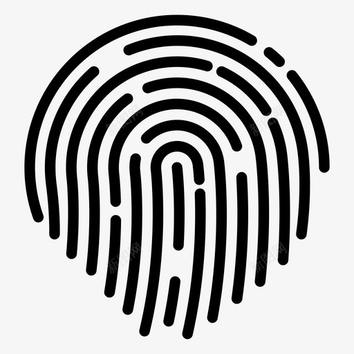 触摸id手指指纹图标svg_新图网 https://ixintu.com id 手指 指纹 触摸