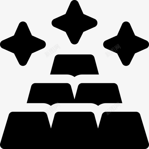 银行投资54已填充图标svg_新图网 https://ixintu.com 填充 投资 银行