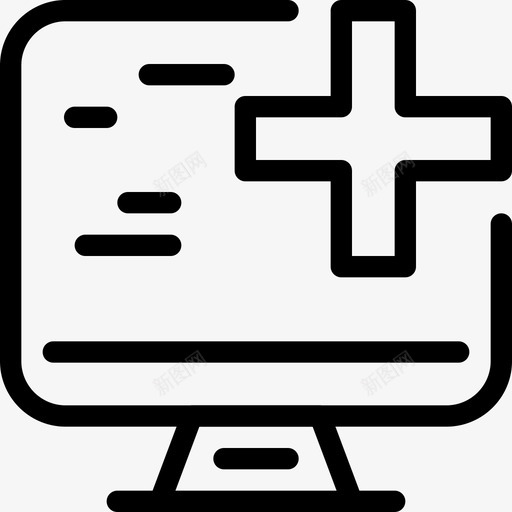监控医疗保健医疗药物图标svg_新图网 https://ixintu.com 医疗 医疗保健 监控 药房 药物