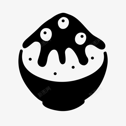 冰激凌甜点韩语图标svg_新图网 https://ixintu.com 冰激凌 牛奶 甜品 甜点 铭文 韩语 食品 饮料