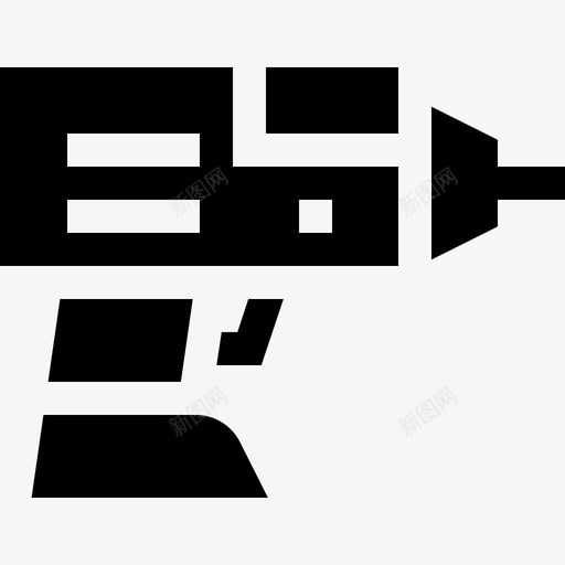 钻头电工工具和元件5填充图标svg_新图网 https://ixintu.com 元件 填充 工具 电工 钻头