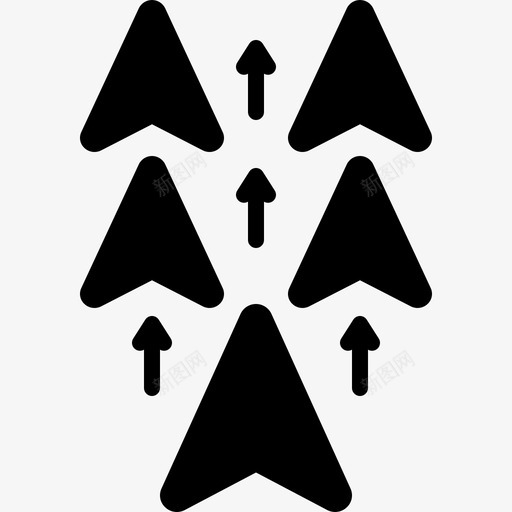 超越箭成长图标svg_新图网 https://ixintu.com 成长 超越 飞涨