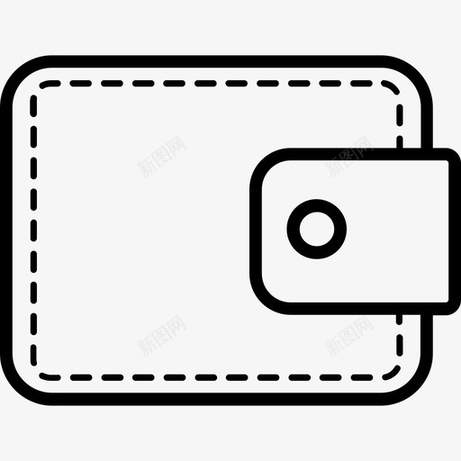 钱包金融金钱图标svg_新图网 https://ixintu.com 支付 生意 金融 金钱 钱包