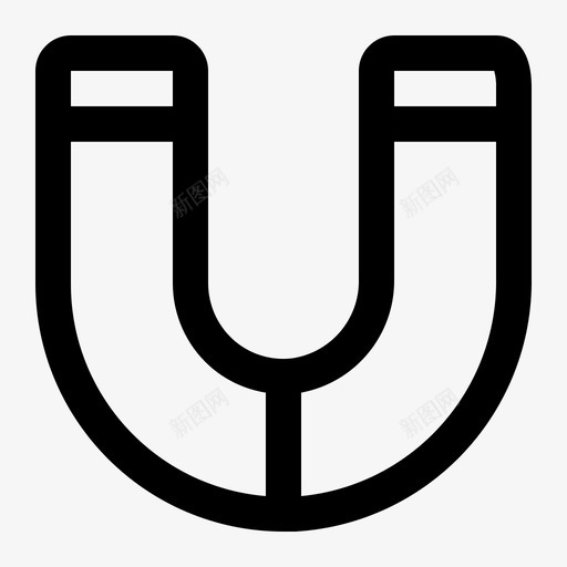 磁石教育学习图标svg_新图网 https://ixintu.com 学习 学校 教育 磁石