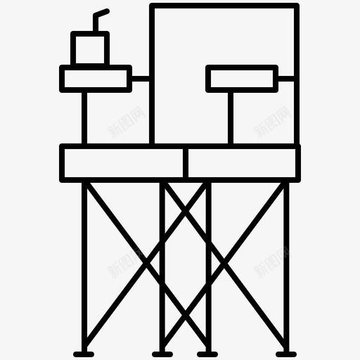 户外椅野营放松图标svg_新图网 https://ixintu.com 户外 放松 野营