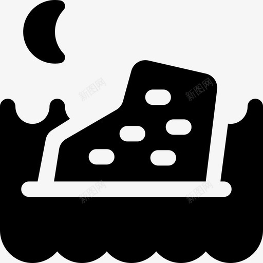 海洋风景51填充图标svg_新图网 https://ixintu.com 填充 海洋 风景