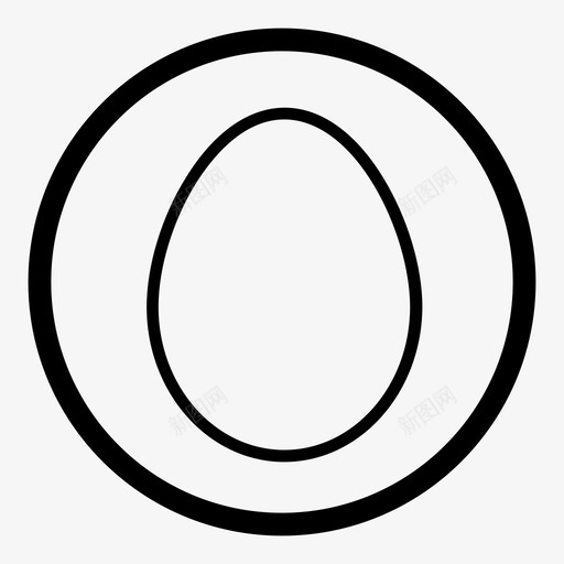 鸡蛋鸡蛋食品乳蛋图标svg_新图网 https://ixintu.com 乳蛋 替代 食品 饮食 鸡蛋