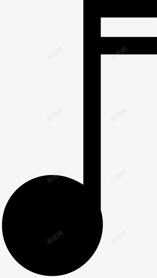 音符音调图标svg_新图网 https://ixintu.com 音符 音调