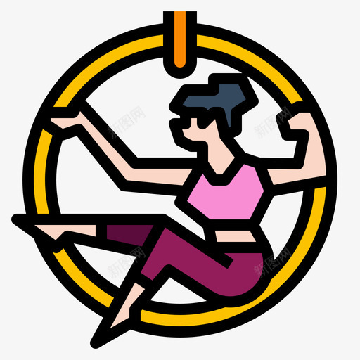 篮球运动健身1线条色图标svg_新图网 https://ixintu.com 健身 篮球 线条 运动